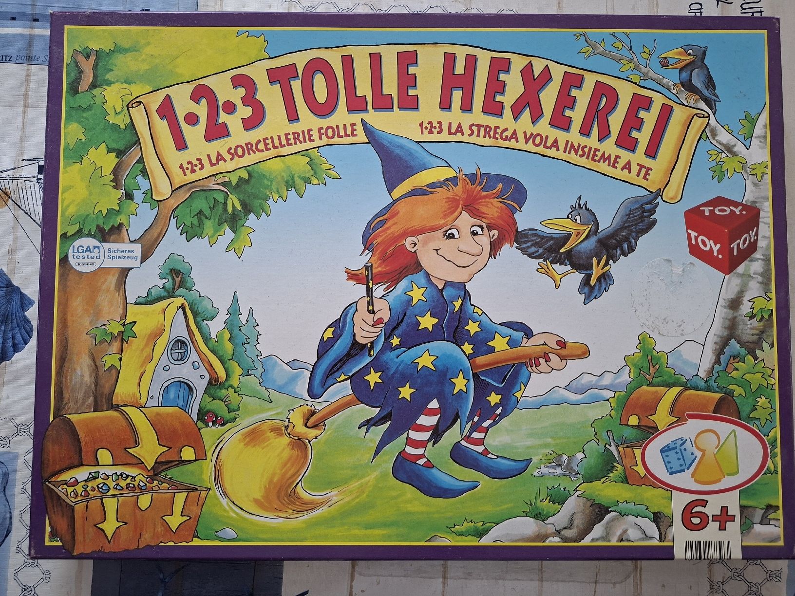 Spiele: 1 2 3 tolle Hexerei Brettspiel – Gebraucht aus Lupfig von tyl_l9tz