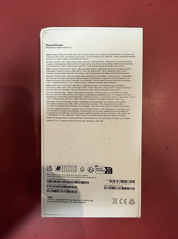 Handys / Smartphones: Apple IPhone 15 Pro Max 256 GB – Gebraucht aus Brügg BE von Guru73 1