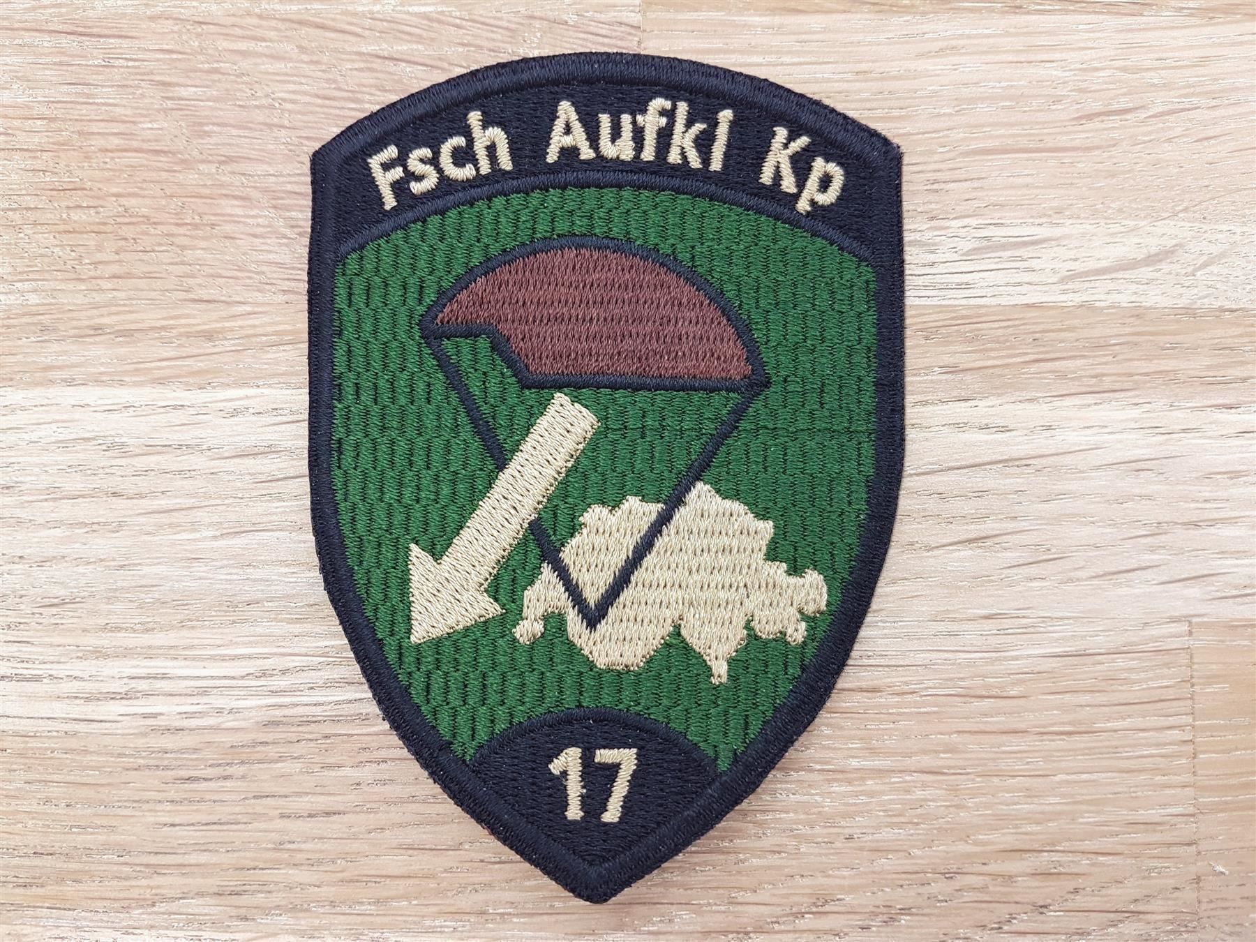Placchette & Badge: Badge Fallschirmaufklärer Kompanie 17 – Usato da Erlinsbach venduto da S700