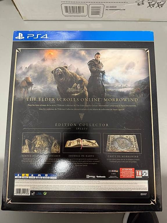 Microsoft Giochi: The Elder Scrolls Online Morrowind Collector Édition PS4 – Usato da Pont-de-la-Morge venduto da Darfal 3