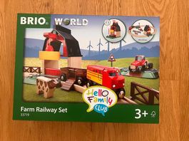 Brio World Farm Railway Set
