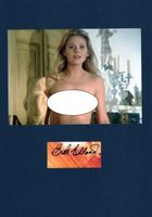 Britt Ekland  Passepartout  / Autogramm!!