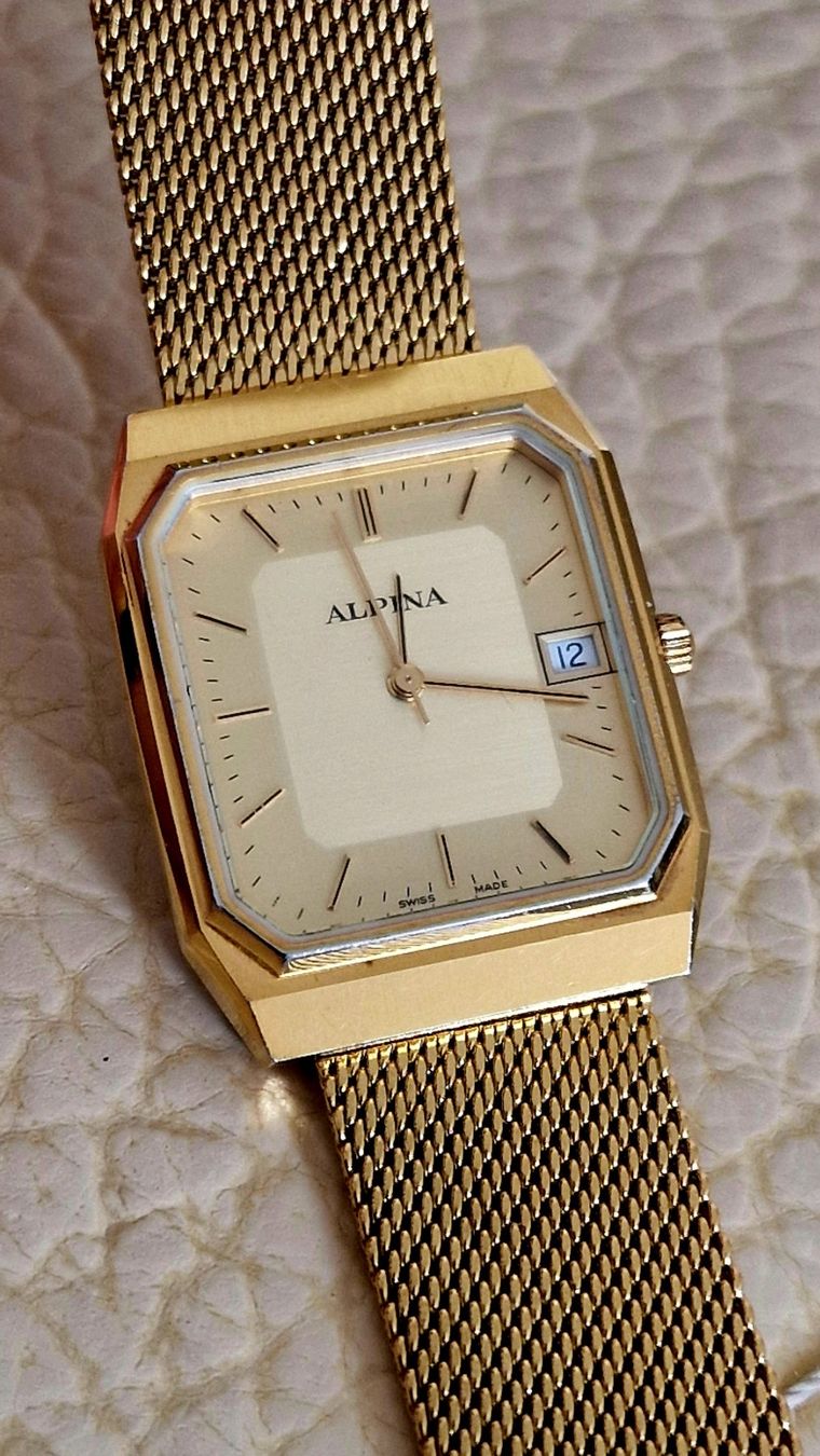 Alpina Montres: Alpina tank quartz – D'occasion à vevey par Edwatch