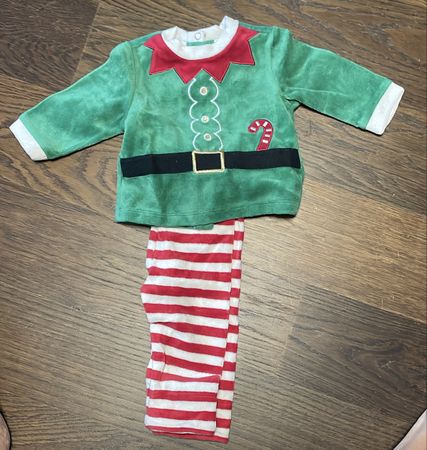 Baby Christmas outfit fleece