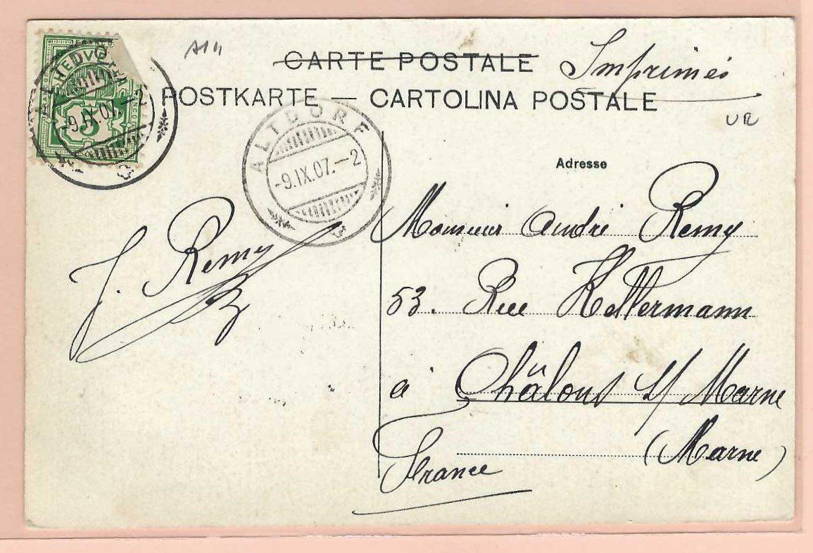 Cartoline postali: Flüelen, Dampfschiff 'Uri'. Schiffbrücke. – Usato da Horw venduto da SwissSteamMemories 1