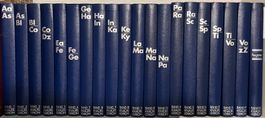 Knaurs Lexikon komplett (alle 19 Bände), mit Registerbuch