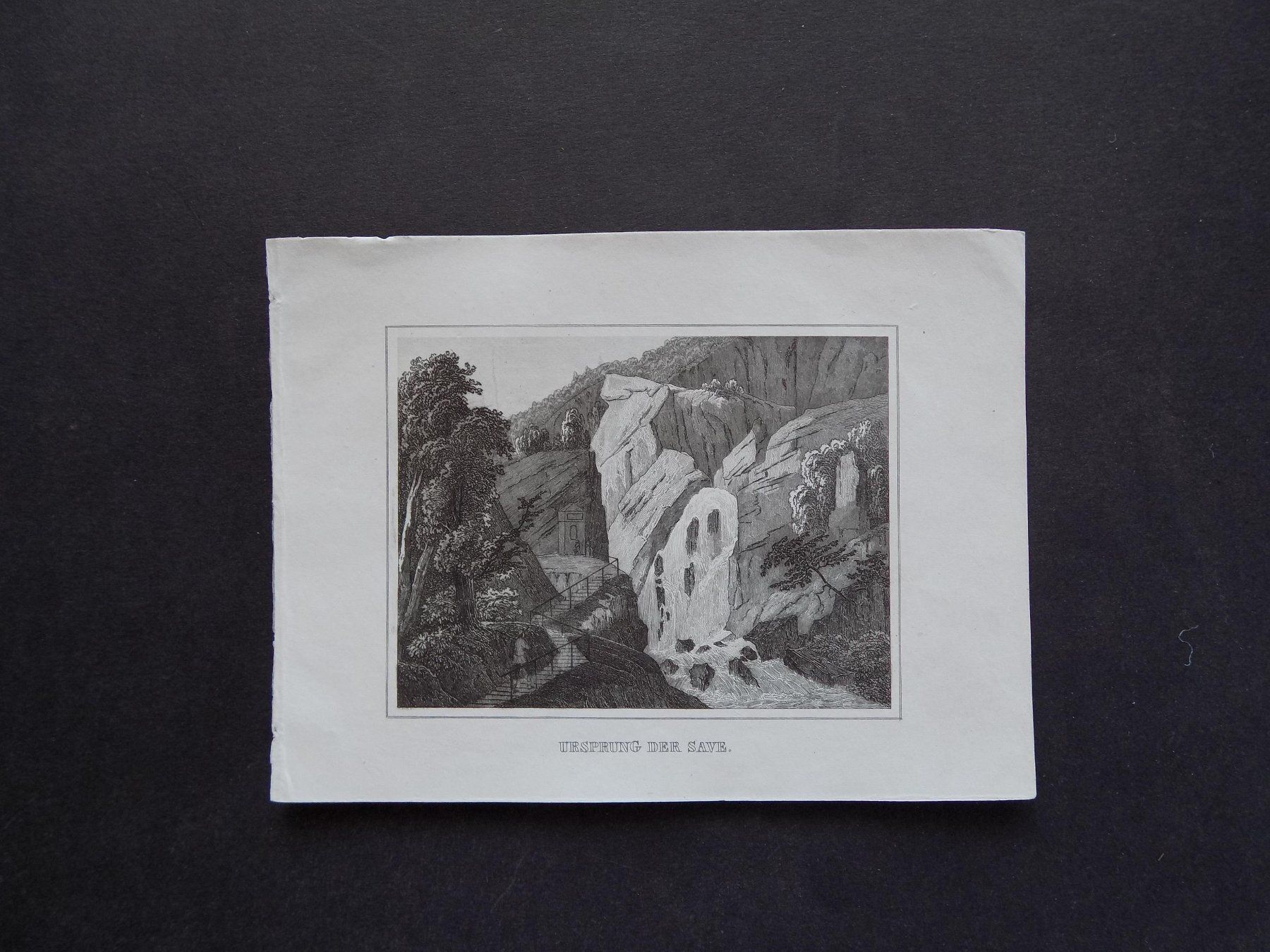 Gravures: Ursprung der Save – D'occasion à Risch par Rischli15