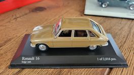 Renault 16 mit Hund 1:43 Minichamps