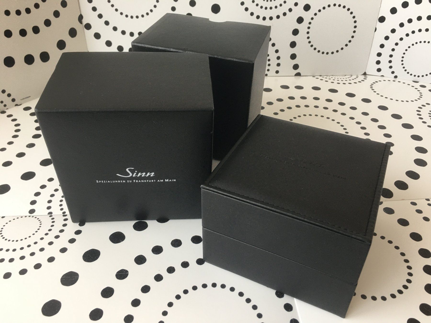 Uhrenboxen: SINN - BOX ECRIN SCHACHTEL WATCH CASE - TOP !!! – Neu (gemäss Beschreibung) aus Epalinges von dream-watch 2