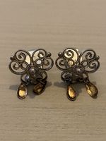 Vintage Ohrclips Filigrane