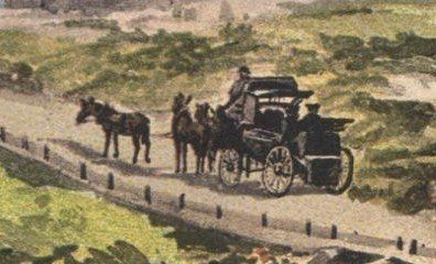 Cartoline postali: GOTTHARD TI 1912 Postkutsche – Usato da Rothrist venduto da Clanx 1
