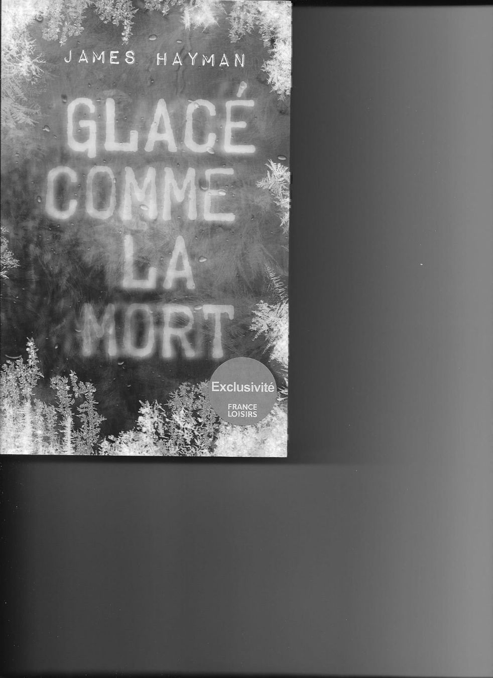 Libri: Glacé comme la mort de James Hayman – Nuovo (secondo la descrizione) da Yverdon-les-Bains venduto da Monique6