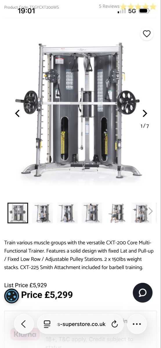 Hometrainer: TuffStuff CXT200 mit CXT225 Smith + Bank  – Nuovo (secondo la descrizione) da Luthern venduto da Kuestenwolff 4