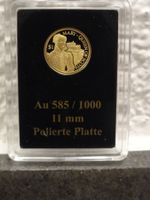 0,5 g Goldmünze MARIA STUART aus Salomonen 2017, PP