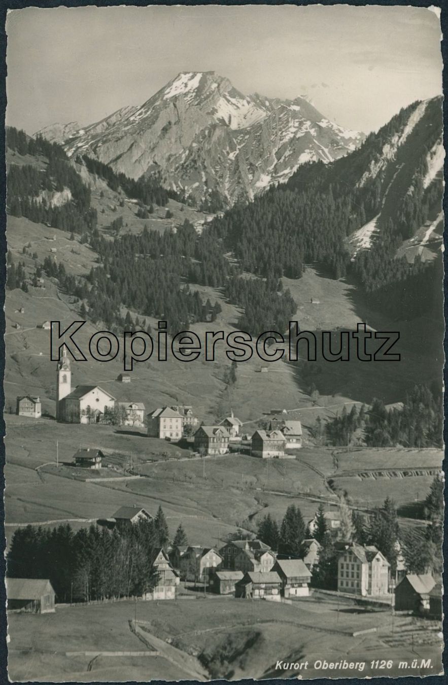 Ansichtskarten: SZ Oberiberg – Gebraucht aus Schindellegi von dormay