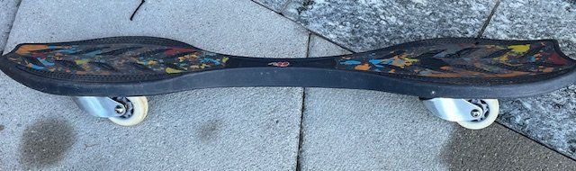 Surfboards & Schwimmbrette: Streetsurfing Waveboard – Gebraucht aus Kaltbrunn von Wapiti 2