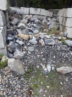 Kalksteine Verkaufsmenge gesamter Haufen ohne Quader