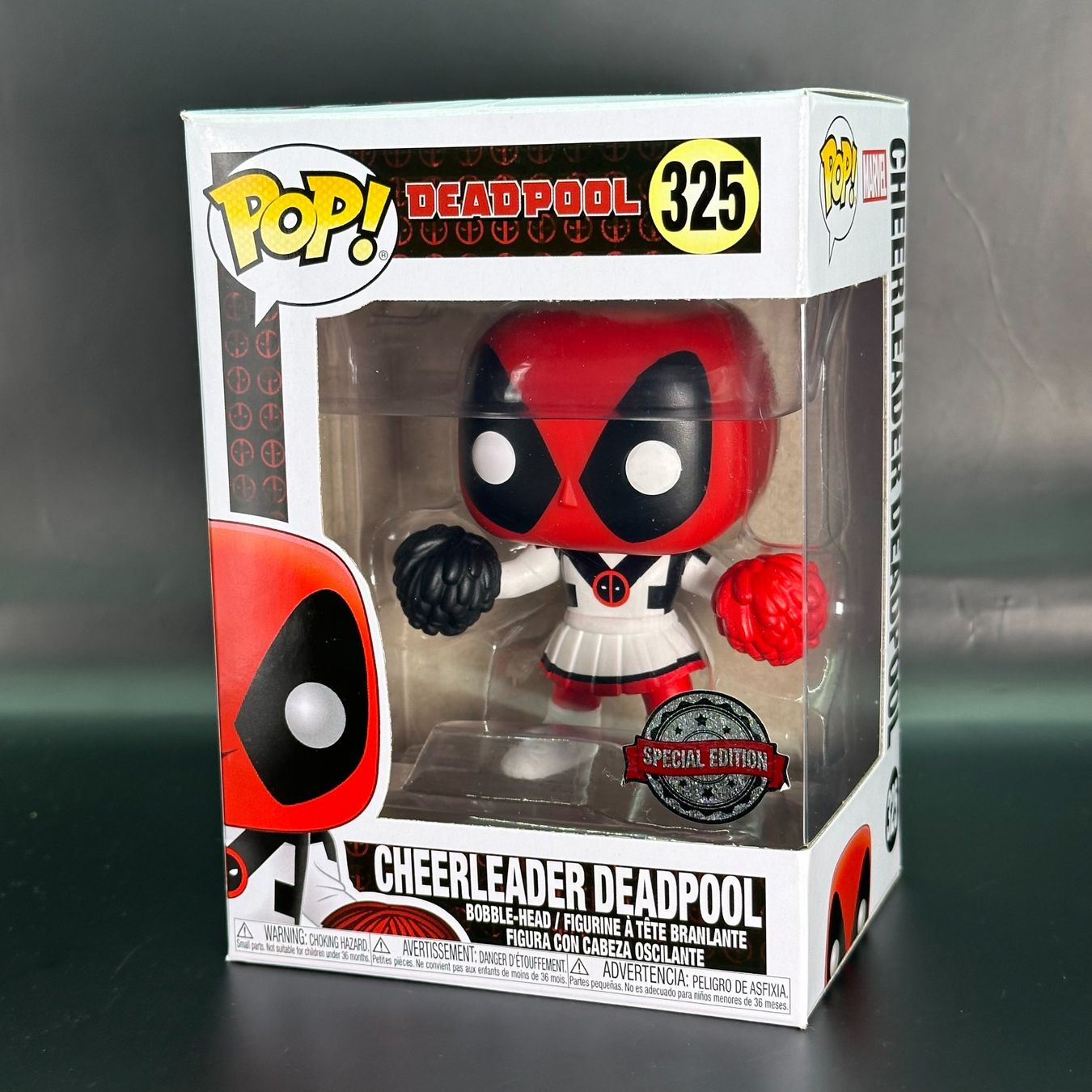 Funko Statuette: Funko Pop! - Marvel - Cheerleader Deadpool 325 – Usato da Düdingen venduto da Nerdworld