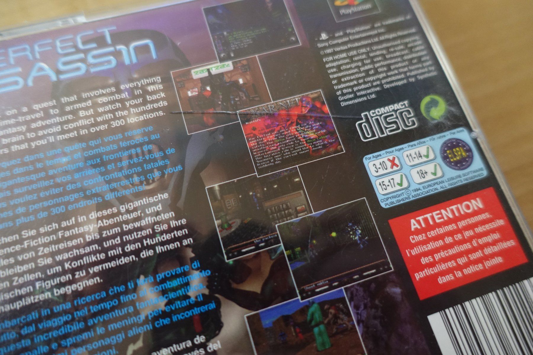 Sony Giochi: Perfect Assassin – Usato da Steinach venduto da Gamecet 3