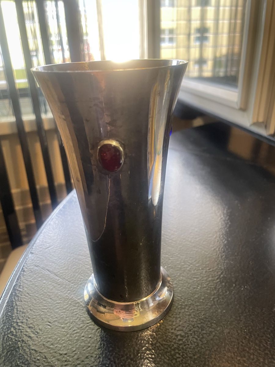 Altre raccolte & rarità: Becher Kelch Silber? Versilbert Antik Vintage – Usato da Altnau venduto da LinaAuktion 2