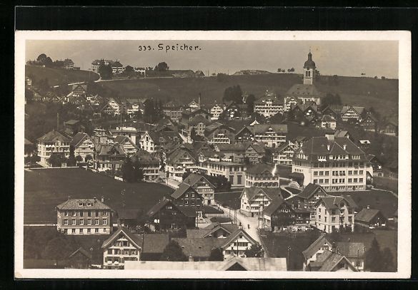 Cartoline postali: Speicher, Teilansicht aus der Vogelschau – Usato da Berlin venduto da bartko-reher
