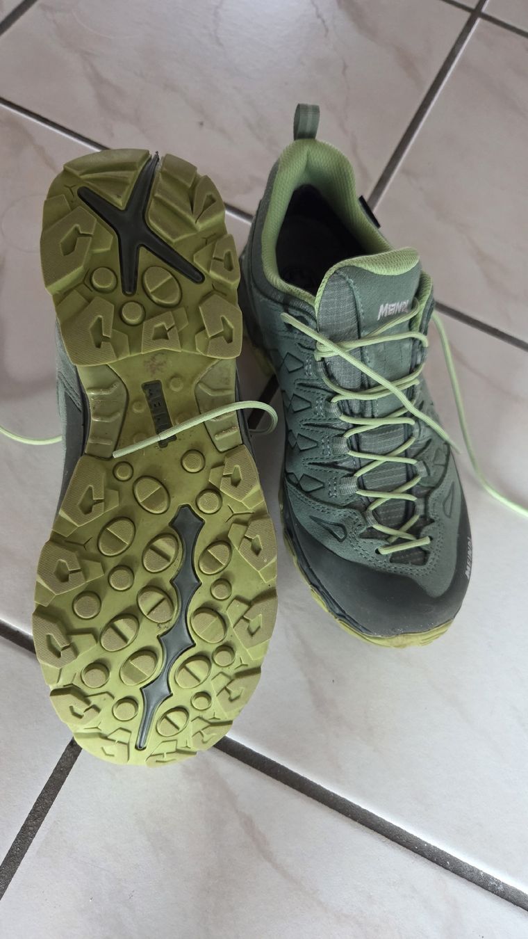 Meindl Scarpe da donna: Meindl Wanderschuhe Damen Grösse 5.5 grün  – Usato da Altdorf UR venduto da izlu 2