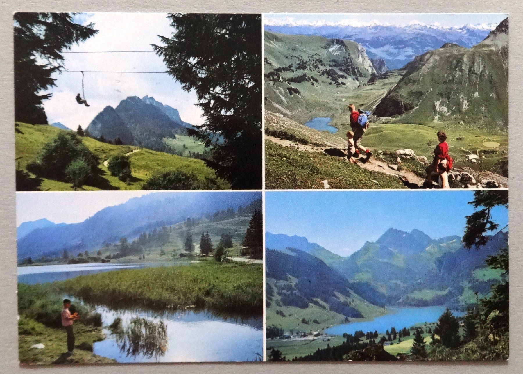 Ansichtskarten: Schwarzsee - Lac Noir 1050 m – Gebraucht aus Fétigny von Billy2miny