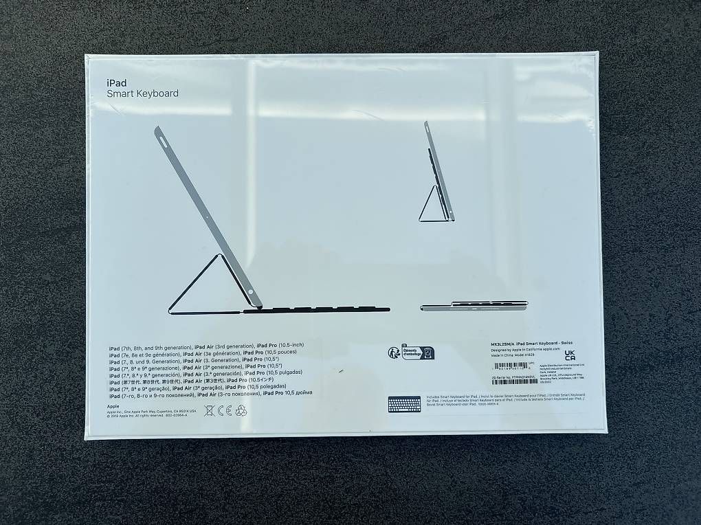 Apple Tastiere: Apple Smart Keyboard Folio Swiss NEU – Nuovo e nell'imballaggio originale da Altendorf venduto da Moto1 1
