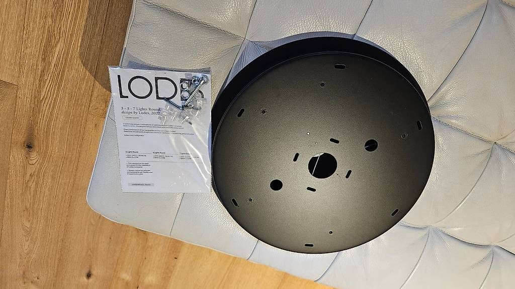 Lampadari & plafoniere: LODES 5er Deckenbaldachin Rund Ø38cm – Usato da Lützelflüh-Goldb venduto da tomwunderlich 1