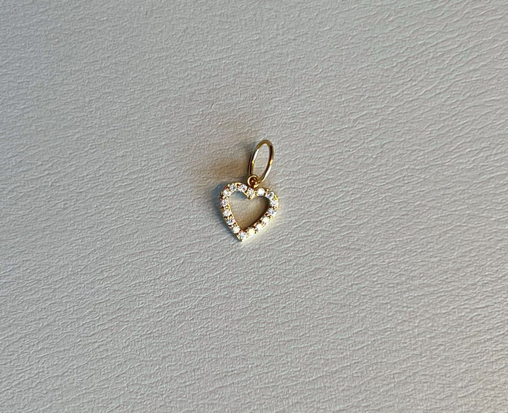 Anhänger: Diamant-Herzanhänger/ Diamond Heart – Neu (gemäss Beschreibung) aus Kilchberg ZH von NIVESoutlet 1