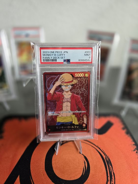 One Piece MONKEY LUFFY D. Family Deck Set PSA 9 MINT Kaufen auf Ricardo