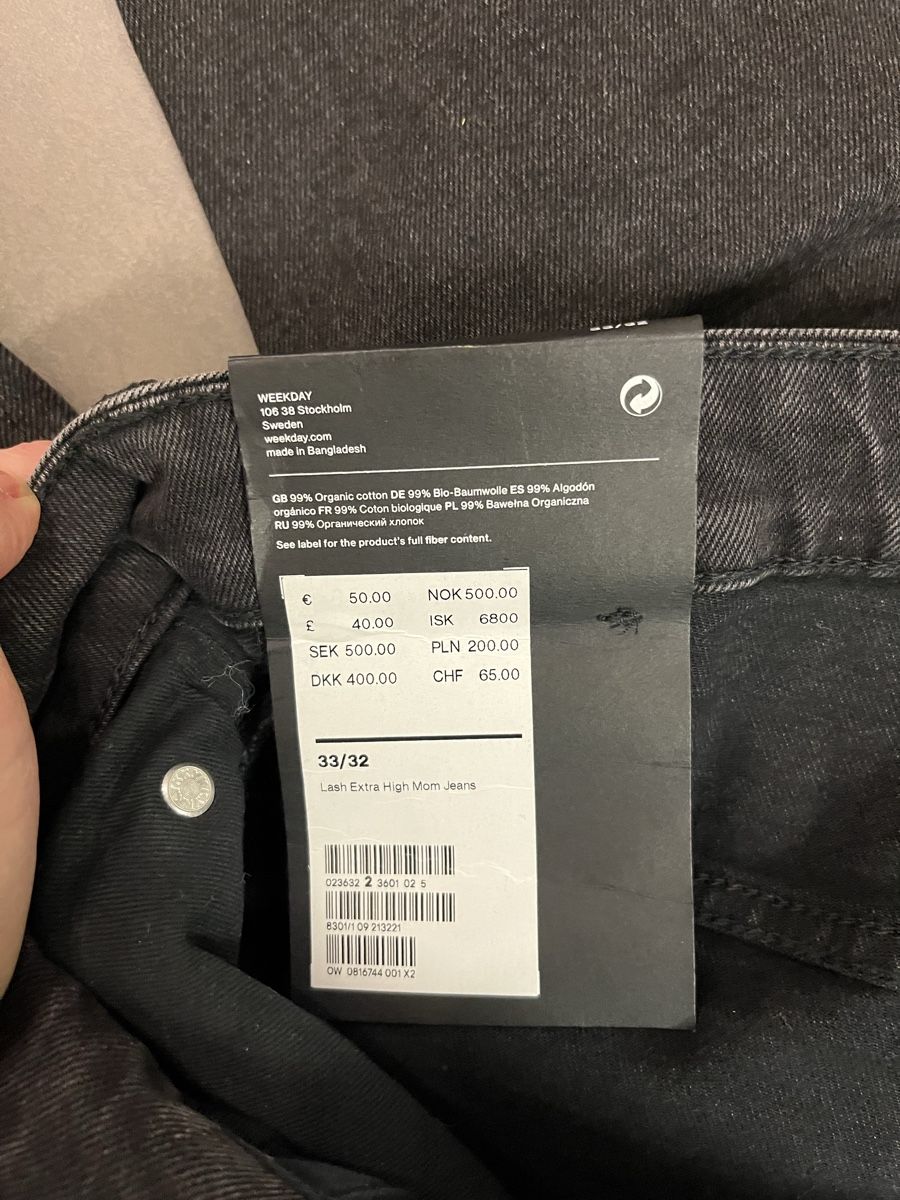 Weekday Jeans: Jeans Weekday NEU Lash 32/33 – Nuovo e nell'imballaggio originale da Zürich venduto da Gabi_78 5