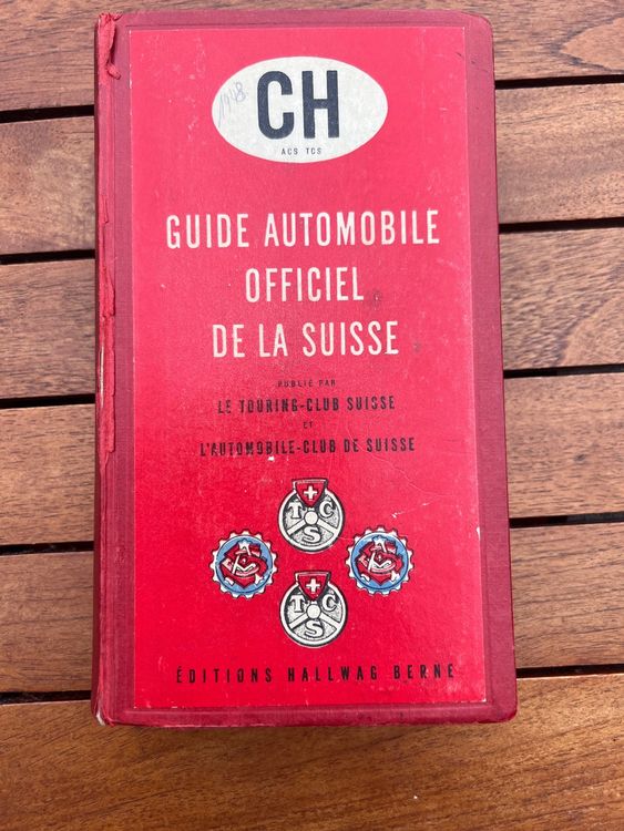 Livre Guide Automobile Officiel de la Suisse 1948 (Gebraucht) in ...