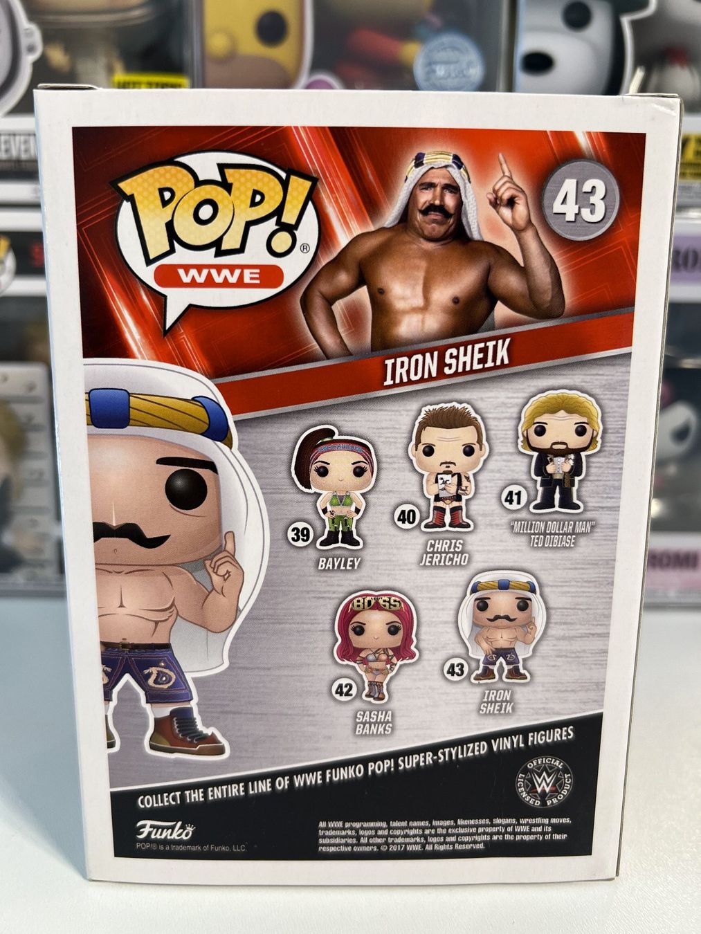 Funko Statuette: Funko POP! WWE Iron Sheik (Sortie 2017) – Nuovo e nell'imballaggio originale da Le Mouret venduto da perfectbijou 2
