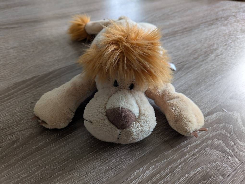 Nici Giocattoli: Peluche leone coccolone NICI – Usato da Claro venduto da Dona1785