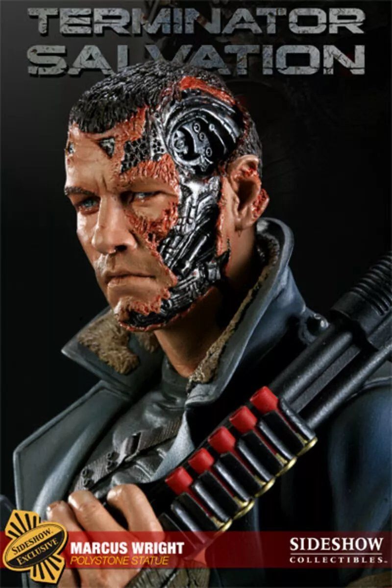 Skulpturen & Statuen: Sideshow The Terminator Marcus Wright Statue – Gebraucht aus Oberentfelden von FiguresAndGamesPlace 1