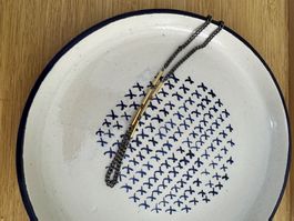 Mixed metal 20cm necklace