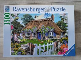 Ravensburger Puzzle 1500 Teile Landhaus gebraucht