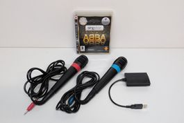 Singstar ABBA Set: Mikrofone + Spiel für PlayStation 3