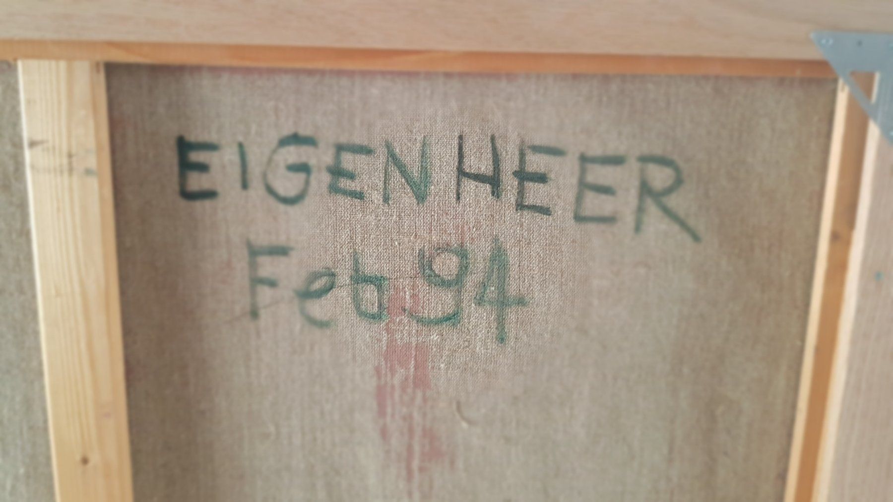 Gemälde: Hans Eigenheer - Grosses Gemälde -  Schweizer Kunst – Gebraucht aus Horw von Kunstreich7 2