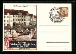 Erfurt, V. Briefmarken-Ausstellung 27.2.