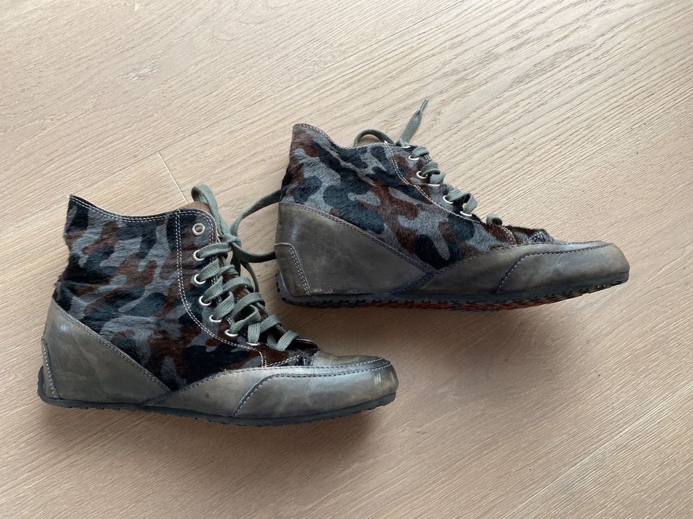 Candice Cooper Sneakers in Camouflage Farbe Gr sse 37 Kaufen auf