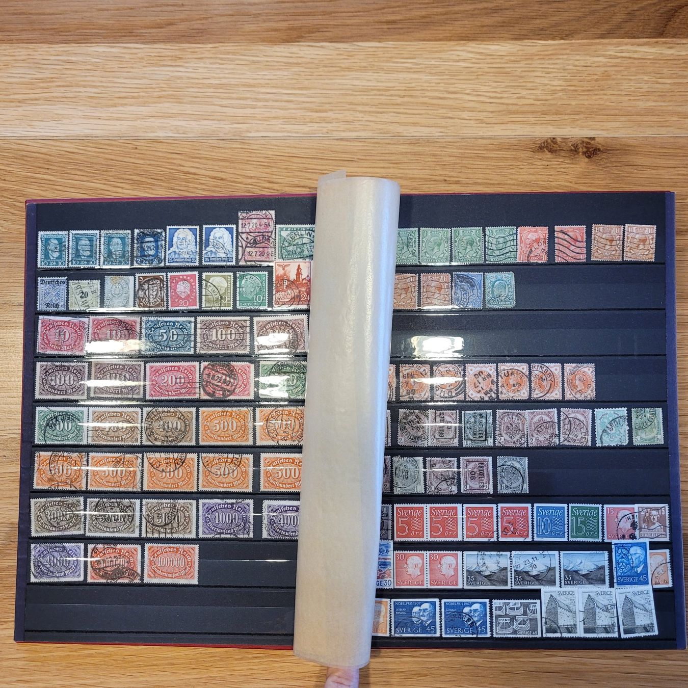 Tous les timbres: Album mit Marken – D'occasion à Biel/Bienne par Destockweb 1