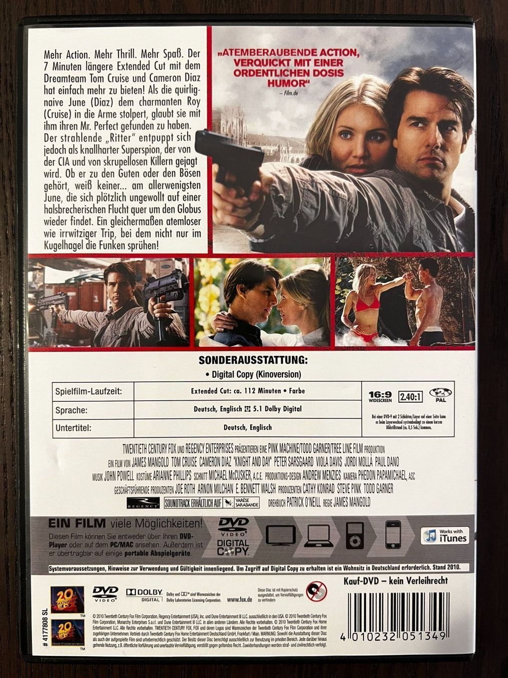 Alle DVDs: Knight and Day – Gebraucht aus Zürich von FilmFreunde 1