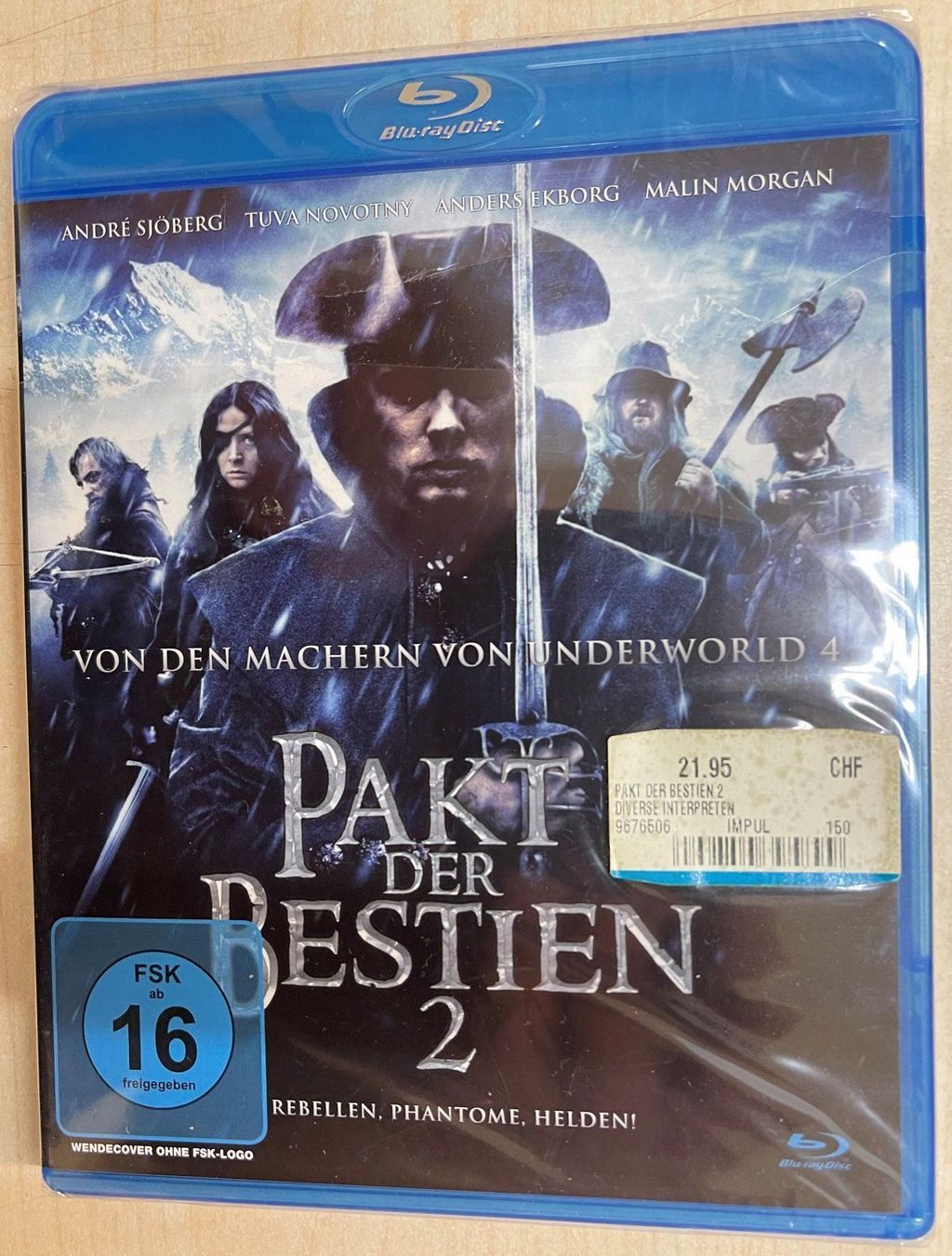 Tutti i DVDs: Pakt der Bestien 2- blu ray – Nuovo e nell'imballaggio originale da Oftringen venduto da Vucki