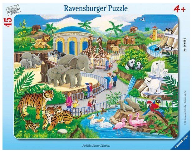 Gibsons Little Awesome Puzzle – 48 Teile Für Kinder Ab 4 Jahren, Bunt & Stabil