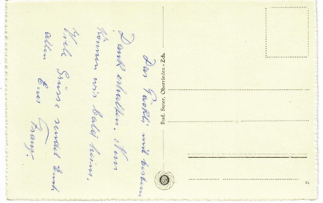 Cartoline postali: Flühli LU – Usato da Hochdorf venduto da Ziegel-16 1