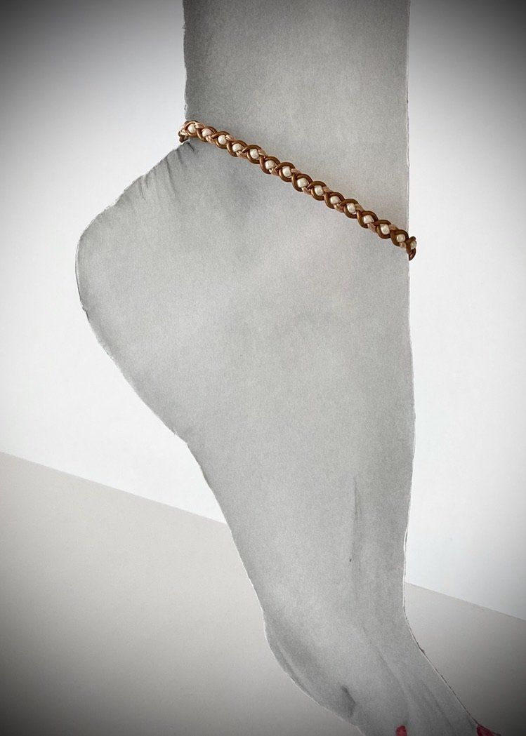Bracciali & Braccialetti: Fusskette (Handmade) F_5038 – Nuovo (secondo la descrizione) da Fehraltorf venduto da luc_bv9r