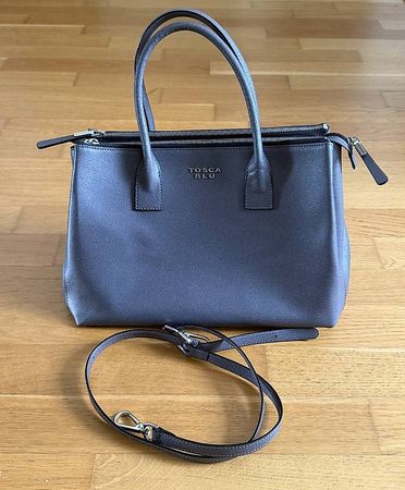 Tasche grau - TOSCA BLU - WIE NEU