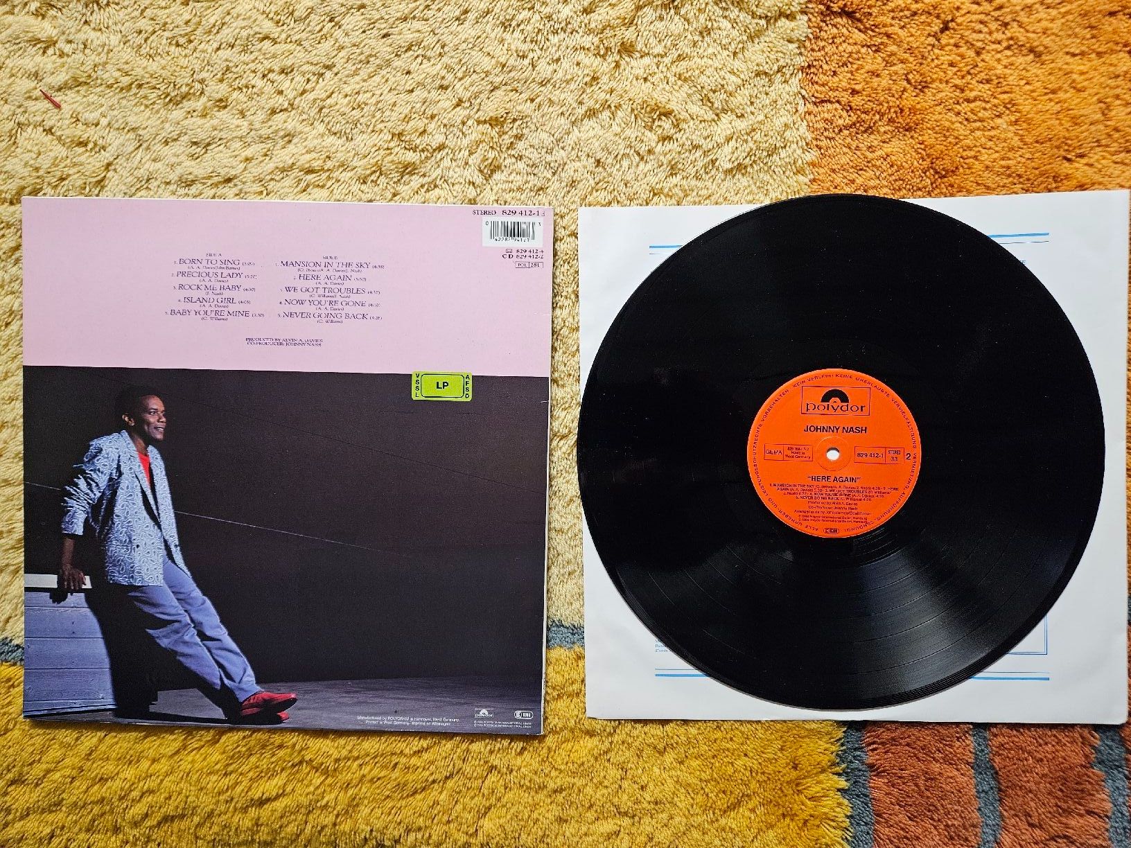 Dischi in vinile: Johnny Nash Schallplatte Lp - Hete Again – Nuovo (secondo la descrizione) da Lyss venduto da Alexine 1